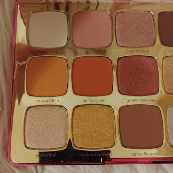 💖FIRM! NWT TARTE UNLEASHED EYESHADOW PALETTE WITH TRAVEL SIZE BIG EGO MASCARA - Picture 10 of 15